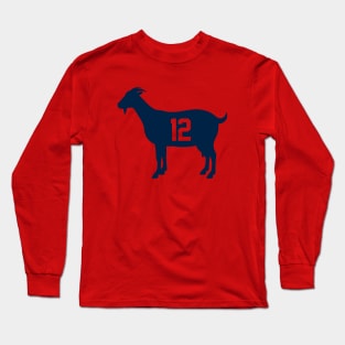 New England Patriots GOAT Long Sleeve T-Shirt